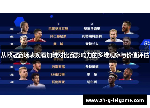 从欧冠赛场表现看加维对比赛影响力的多维观察与价值评估 从欧冠赛场表现看加维对比赛影响力的多维观察与价值评估